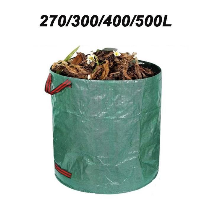 Fafeicy Sac à déchets de jardin pliable Sac de Déchets de Jardin