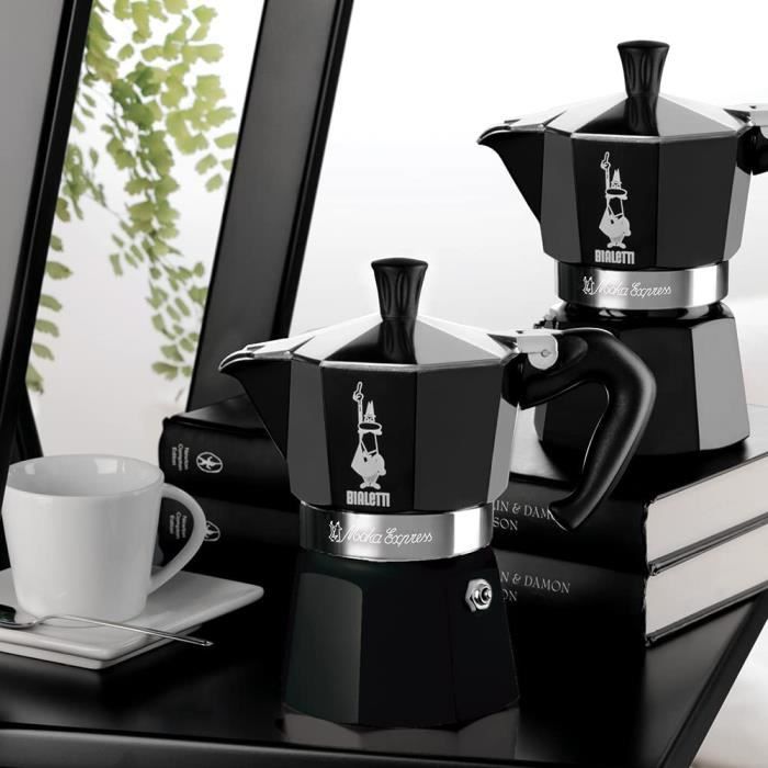 Bialetti Moka Express 3 tasses Espresso Maker, Silver - Cdiscount  Electroménager