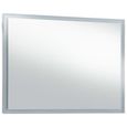 :)63058 GRAND Miroir mural à LED - Professionnel - Miroir de maquillage 100 x 60 cm-2