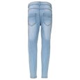 Enfants Garçons maigre Jeans Denim Contraste scotché Extensible Coupe ajustée Pantalons 5-14 Ans-2