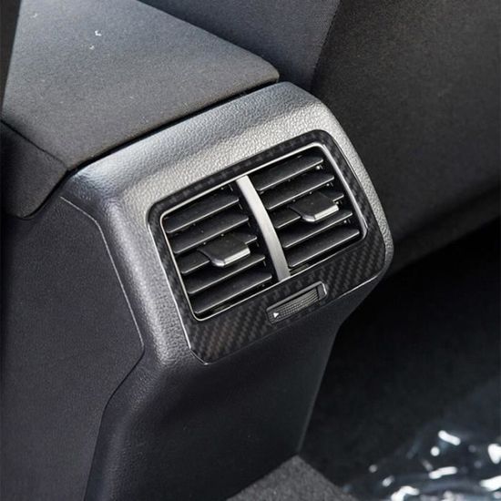 Accessoires auto intérieurs,Autocollant de décoration en Fiber de carbone  véritable, pour VW Volkswagen Golf 7, - Type Rear Logo - Cdiscount Auto