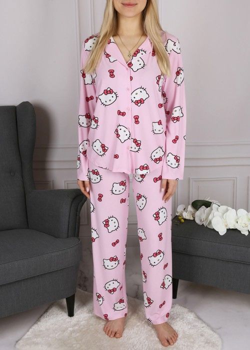 Hello Kitty Primark Essentials Pyjama Combinaison Avec Capuche