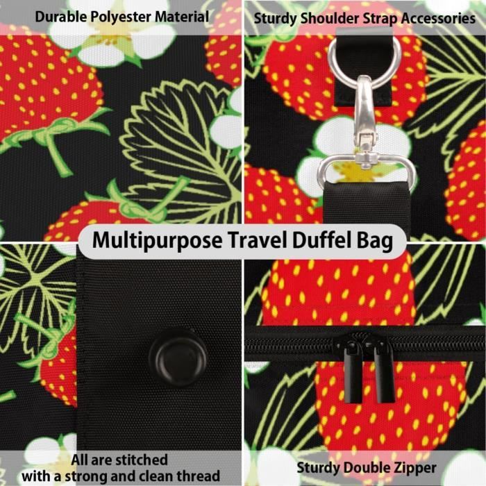 Sac De Sport Pour Voyage, Motif Tête De Mort, Sac De Sport Pour Homme