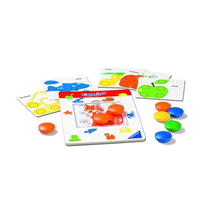 Colorino - Jeu éducatif - Apprentissage des couleurs - Activités créatives  enfant - Ravensburger - Dès 2 ans - Cdiscount Jeux - Jouets