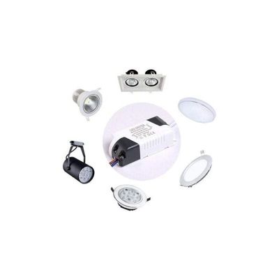 2x Driver LED 4-7W Transformateur Pour Plafonnier Et Panneau LED - Alimentation Avec Connecteur DC