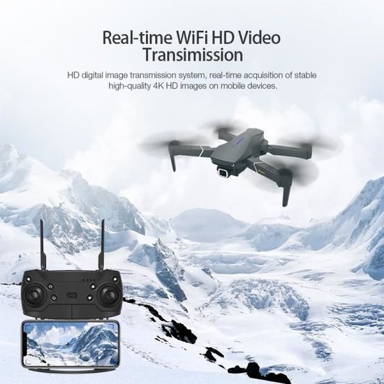 Eachine E520S - 5G GPS WIFI - RC Drone FPV - 4K HD Caméra -Temps de vol  16mins Quadcopter Pliant Cadeau Noël - Cdiscount Jeux - Jouets