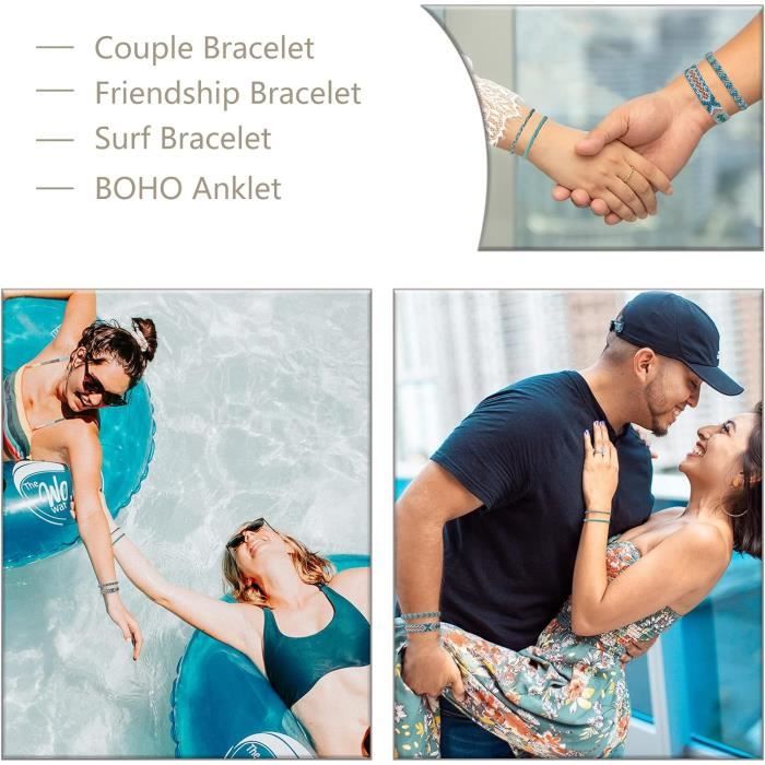 Cheville Bracelet Surfer Pour Hommes Femmes Pour Les Deux Bijoux