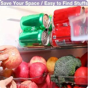 Organisateur De Rangement Pour Canettes, Marque Mainstays/Walmart, Blanc, Occasion