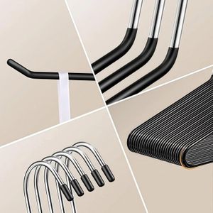 HT15440-CINTRE.Cintres antidérapants à 5 couches pour pantalons