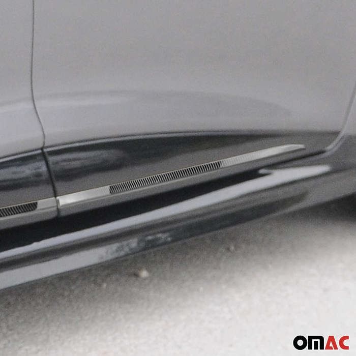 Protecteurs De Portière Chromés Pour Renault Clio IV GrandTour 2012-2019 - Neufs