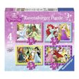 Puzzle évolutif Princesses Disney - Ravensburger - Moins de 100 pièces - Animaux-0