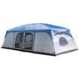 Tente familiale Skandika Tonsberg 10 pour 10 Personnes - Tente de Camping avec Tapis de Sol Cousu, 2 cabines, toit panoramique-0