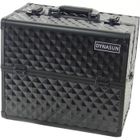 DynaSun BS38 36x24x30.5cm XXL Noir Boîtier de Beauté Coffret Mallette Designer Valise Voyage Cosmétique Maquillage Coiffure Bijoux