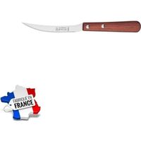 Les Colis Noirs LCN - Couteau a Tomate INOX Manche Bois La Fourmi - Mod&egrave;le Al&eacute;atoire - Ustensile Cuisine - 032515