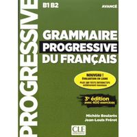 Grammaire progressive du français avancé B1 B2. 3e édition. Avec 1 CD audio