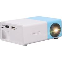 Mini Videoprojecteur, 1080P Full Hd Rétroprojecteur, Led Vidéoprojecteur Home Cinéma Compatible Avec Smartphone-Tablette-Ord[u110]