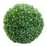 Mxzzand Plante artificielle boule arbre - Buis mariage décoration extérieure - plastique Premium - 40 cm