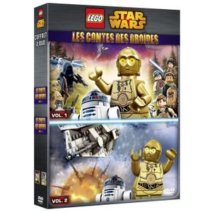 DVD DESSIN ANIMÉ DISNEY CLASSIQUES - Coffret DVD Lego Star Wars : Les contes des droïdes - Volumes 1 & 2