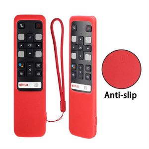 TÉLÉCOMMANDE TV rouge-Coques de télécommande vocale RC802V FNR1 po