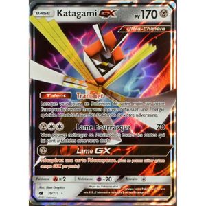 CARTE A COLLECTIONNER carte Pokémon 70-111 Katagami GX 170 PV SL4 - Sole