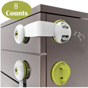 Agiferg Serrure de porte de four pour bébé pour la cuisine Serrures de sécurité  pour enfants Protection des enfants Enfants Sécurité Soins Tiroir  Loquet-Armoire Serrure 