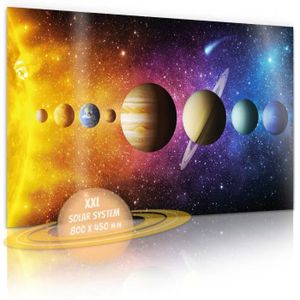AFFICHE - POSTER Affiche système solaire - univers et espace avec s