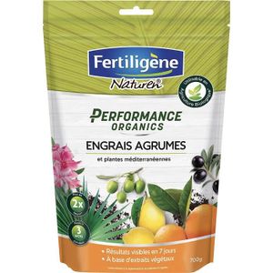 ENGRAIS Jardinage FERTILIGENE Engrais Agrumes, Plantes Méditerranéennes Performance Organics, 700gr 92725