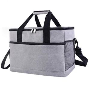 Panier Pique-Nique Isotherme Pliable Grand Sac Isotherme Déjeuner Camping  Glacière Bleu foncé[1076] - Cdiscount Maison