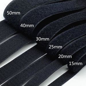 VELCRO® Brand à coudre noir 100 mm de large rouleau de 25 mètres
