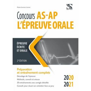 Livre Preparation Concour Aide Soignante 2021 Achat Vente Pas Cher
