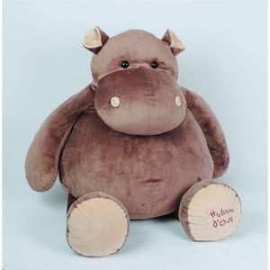 PELUCHE Peluche Hippo Extra Géant 120cm - Histoire d'Ours 
