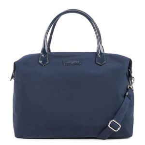 Sac cuir vernis bleu Cdiscount