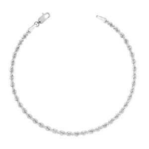 Bracelet Argent Grosses Mailles Poinçonné - Fermoir Mousqueton, Occasion, Argent Sterling