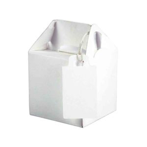 Boîte cadeau Boîtes cadeaux carton blanc 7 x 5 cm x 6 pcs - MegaCrea {couleur}