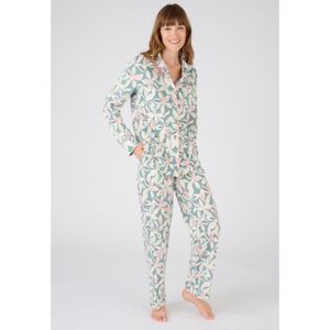 PYJAMA Pyjama - Damart - Pyjama boutonné maille jersey - 