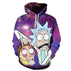 T-shirt Rick And Morty Homme - Noir - Taille M - 100% Coton - État Parfait