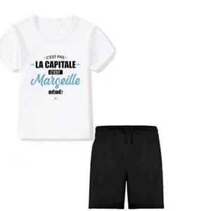 ENSEMBLE DE SPORT Ensemble garçon - Marseille - T-shirt et Short en 