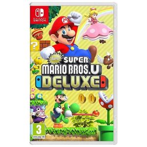 JEU NINTENDO SWITCH New Super Mario Bros. U Deluxe - Import italien