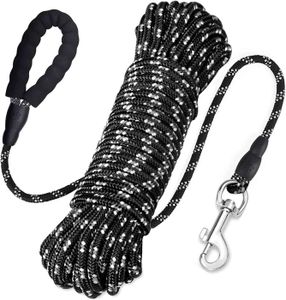 Durable Dog Tie Out Cable Training Cord Dog Walking Rope 49ft Laisse  antirouille pour animaux de compagnie pour parcs Petits Orange - Cdiscount