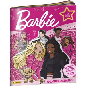 JEU DE STICKERS Album de stickers Barbie Toujours Ensemble ! - Panini - 176 stickers base, brillants et pailletés