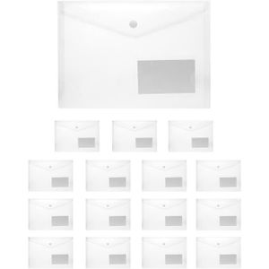 Enveloppe de Plastique Transparente à Bouton Pression - Format Légal, À  l'Échelle du monde
