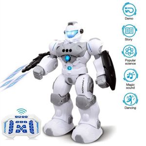 ROBOT - ANIMAL ANIMÉ Robot jouet pour enfant,Robot de combat de programmation intelligent Super Cop, avec détection de gestes
