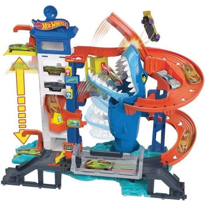 Hot Wheels-Méga garage ultimate Mattel : King Jouet, Garages et circuits  Mattel - Véhicules, circuits et jouets radiocommandés