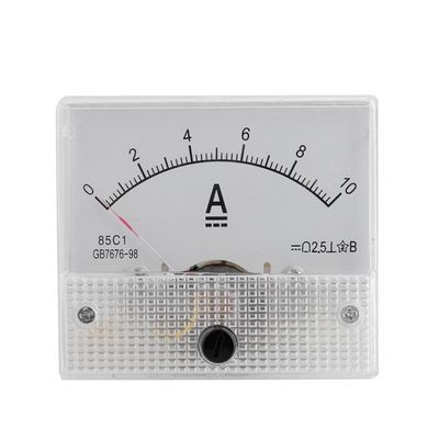 sourcingmap Outil de mesure de courant alternatif 0–30A Panneau  rectangulaire analogique pour ampèremètre