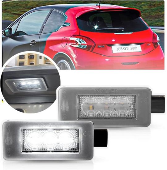 NSLUMO LED Coffre à Bagages 12V Canbus Sans Erreur - Lumière Intérieure Ultra Lumineuse Pour BMW E81 E82 E87 E88 F20 F21 E53 E84 Et Plus