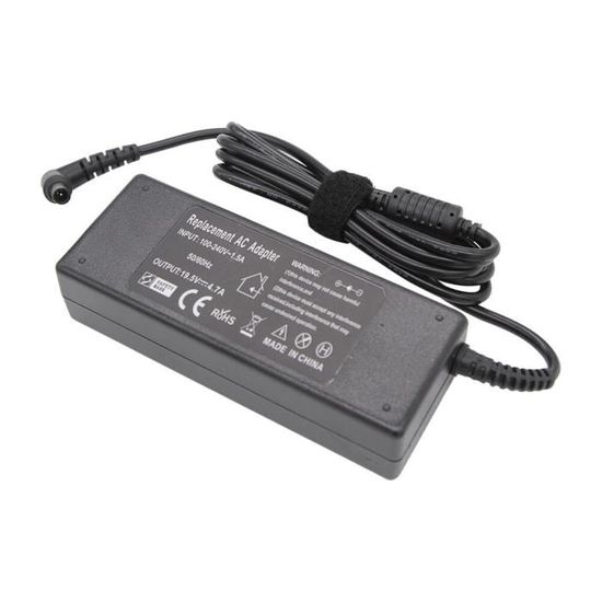 Chargeur pc portable ad8027 19. 5v 6. 7a 130w