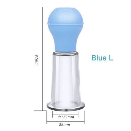 Amplificateur De Poitrine En Silicone – Ventouse Téton / Mamelon – Développeur Seins – Neuf Sans Marque