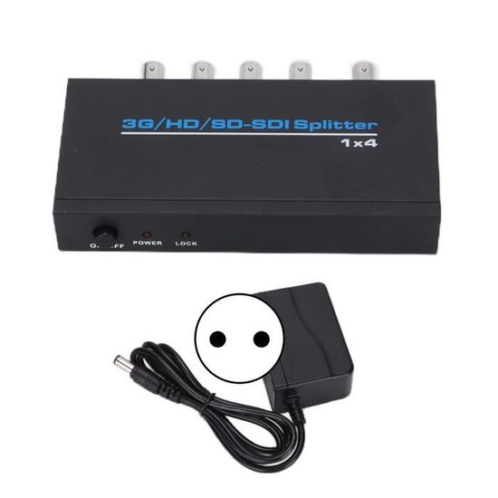 Distributeur DMX512 1 Entrée + 8 Sorties Indépendantes - Amplificateur De Signal Optique - Pour éclairage Scène, Club, DJ