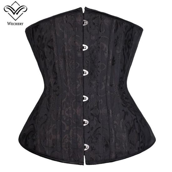 Corset Bustier Femme - Baleines - Lacets - Style Gothique/vintage - Serre-taille - Pour Soirée, Halloween, Mariage