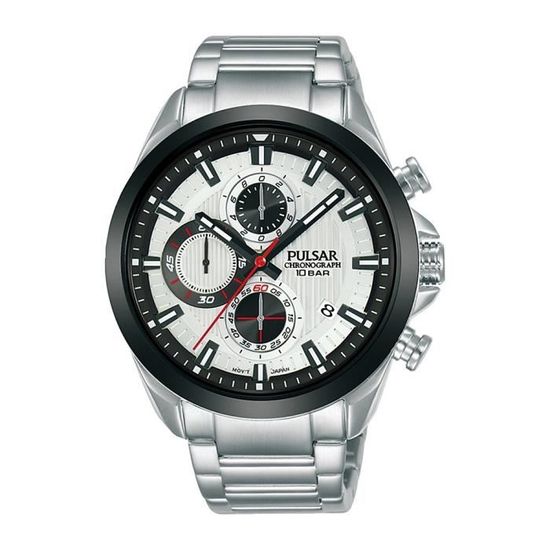 Montre Pulsar Bracelet Acier Bicolore - étanche 5Bar - Neuf Sans étiquette